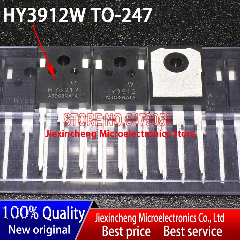 10PCS HY3912 HY3912W 125V 190A TO247  N-channel MOSFET New original