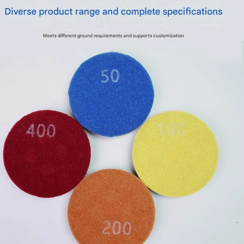   Heavy Duty Carbites Dry Grinding Disc Polishing Disc Perfect For Floor Leveling