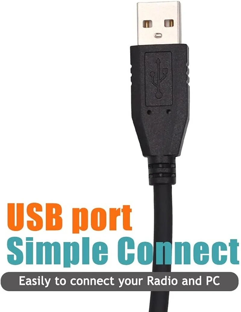 PMKN4012 USB Programming Cable for Motorola MOTOTRBO XPR6550 DP3400 XiR P8268 DP3600 DP4800 APX7000  Walkie Talkie Two Way Radio