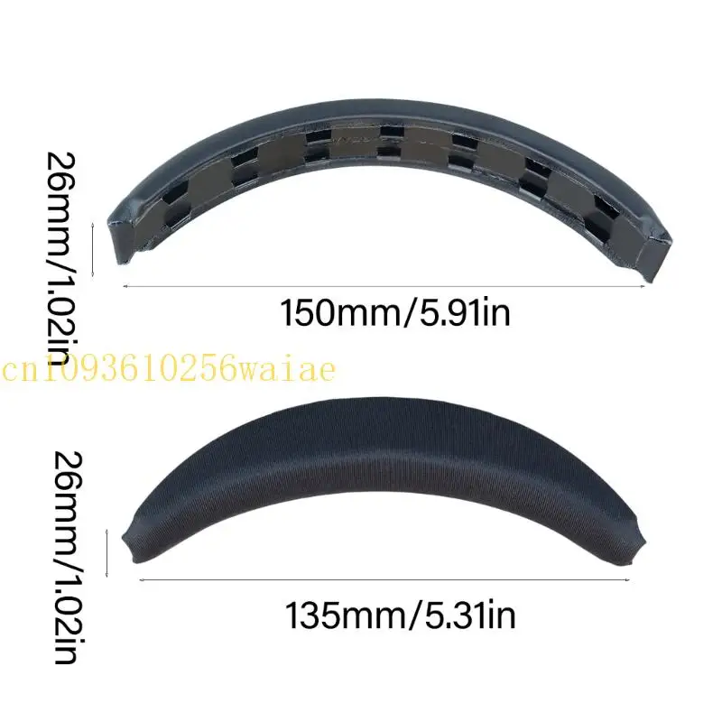 Gel Headbands Head Beam Top Headband Cushion Repair Part for QC35 QC45 Headsets Part