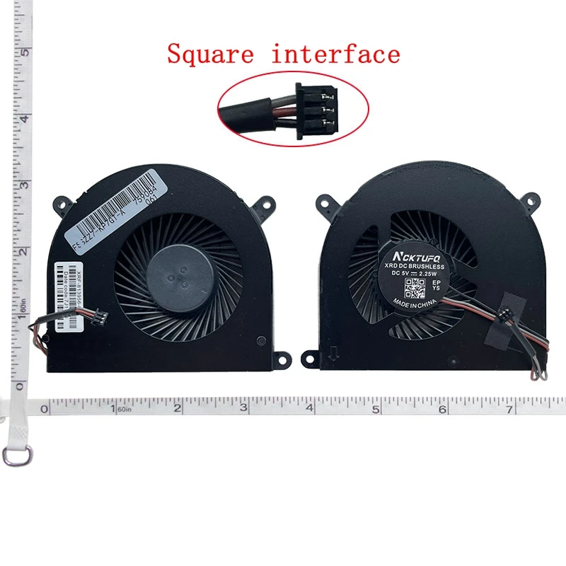 New Laptop cpu cooling fan For Zhan Shen Z7-KP7D2 Z7-KP7GT X7TI  f117-F6 Deep-sea Titan X7TI-S T50TI