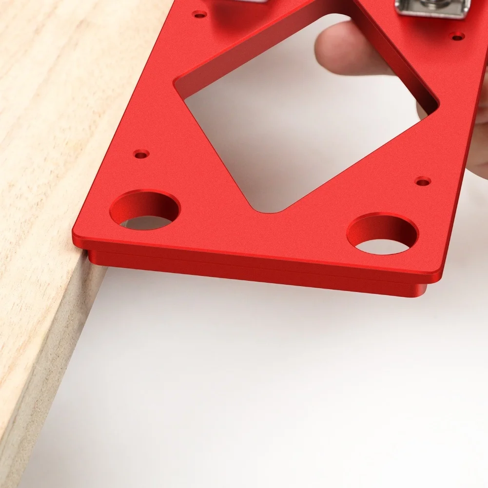Right-Angle Clamp for Woodworkers Requiring Precise Alignment and Stable Support When Using Track Saws or Panel Saws