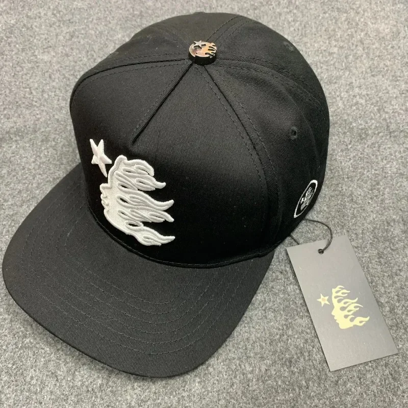 Hellstar Export Hot Selling Hat Streetwear Duckbill Cap Spring Autumn Cool Wide Brim Unisex Men Women Baseball Cap