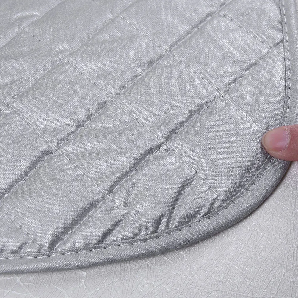 

55X120Cm Anti-Slip Ironing Mat High Temperature Resistant Laundry Pad For Shirts Cotton Tops Portable Iron Board Cover Dryer Mat