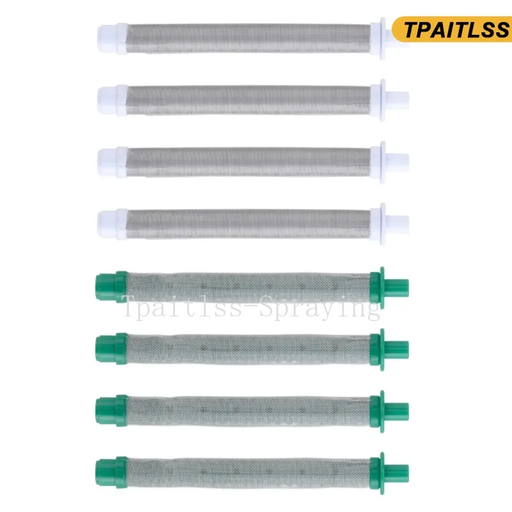 Tpaitlss 2/5/10/20/50/100 Stuks Airless Verf Pistool Filter 60/100 Mesh Professional Voor Airless Spuitpistool Onderdelen 818c 821