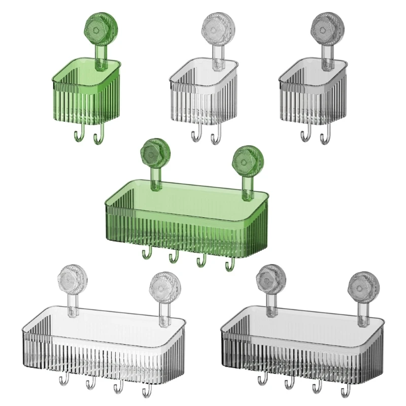 

Пластиковая полка для хранения настенных ковров для ванной комнаты с мощными присосками