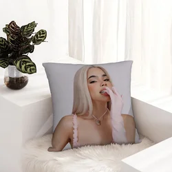 Singer K-Kenia OS Pink Aura Pillow Case Plush Fabric Soft Pillowcase Double Sided Print Sofa Cushion Cover Throw Pillow Cover