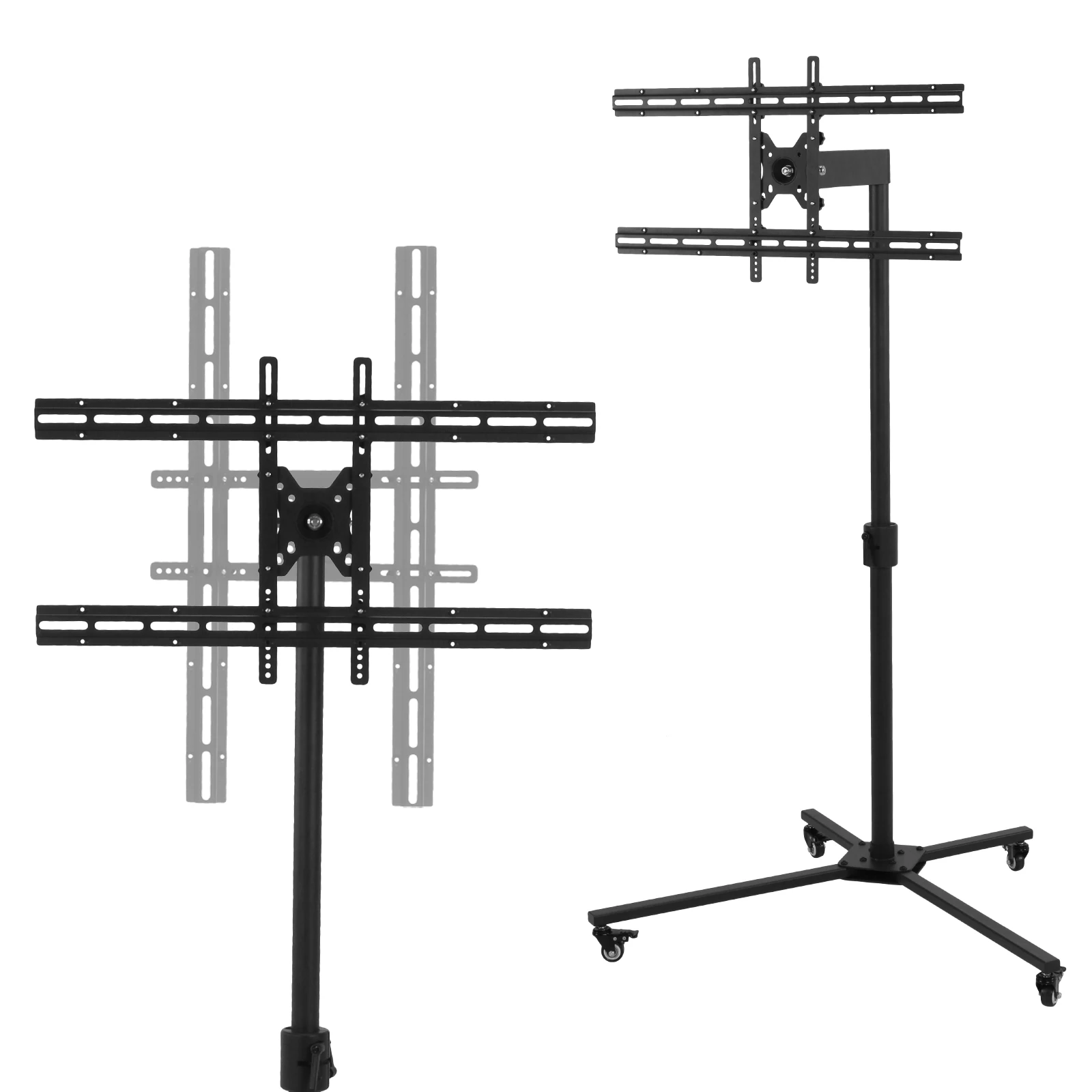 

Mobile Hanging Bracket Adjustable Height & Any Angle Red Light Stand with Wheel Locks 44 Lb Load Capacity Gift for Women Girl