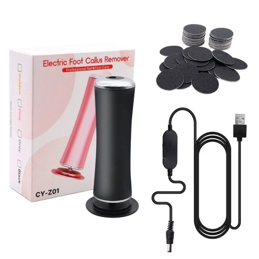 

Remove Dead Skin Electric Foot Filer with 60PCS Sanding Discs Adjustable speed Foot Care File Pedicure Tools