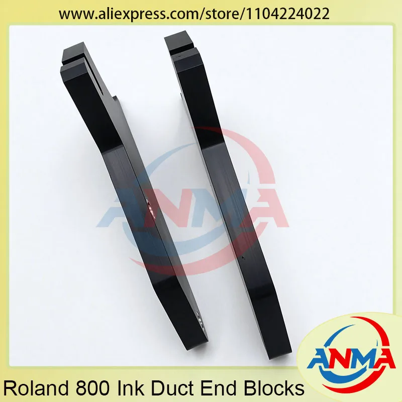 1Pair For Man Roland 800 Ink Duct End Blocks Printing Machine Parts