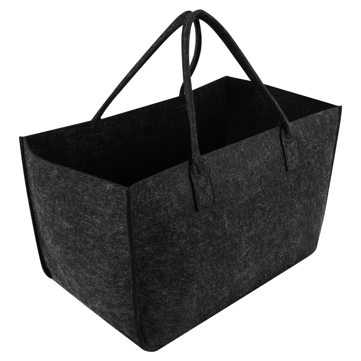 Felt Storage Bag Large Capacity Casual Shopping Bag,Fruit and Vegetable Basket Toy Storage Basket Clothing Storage Basket