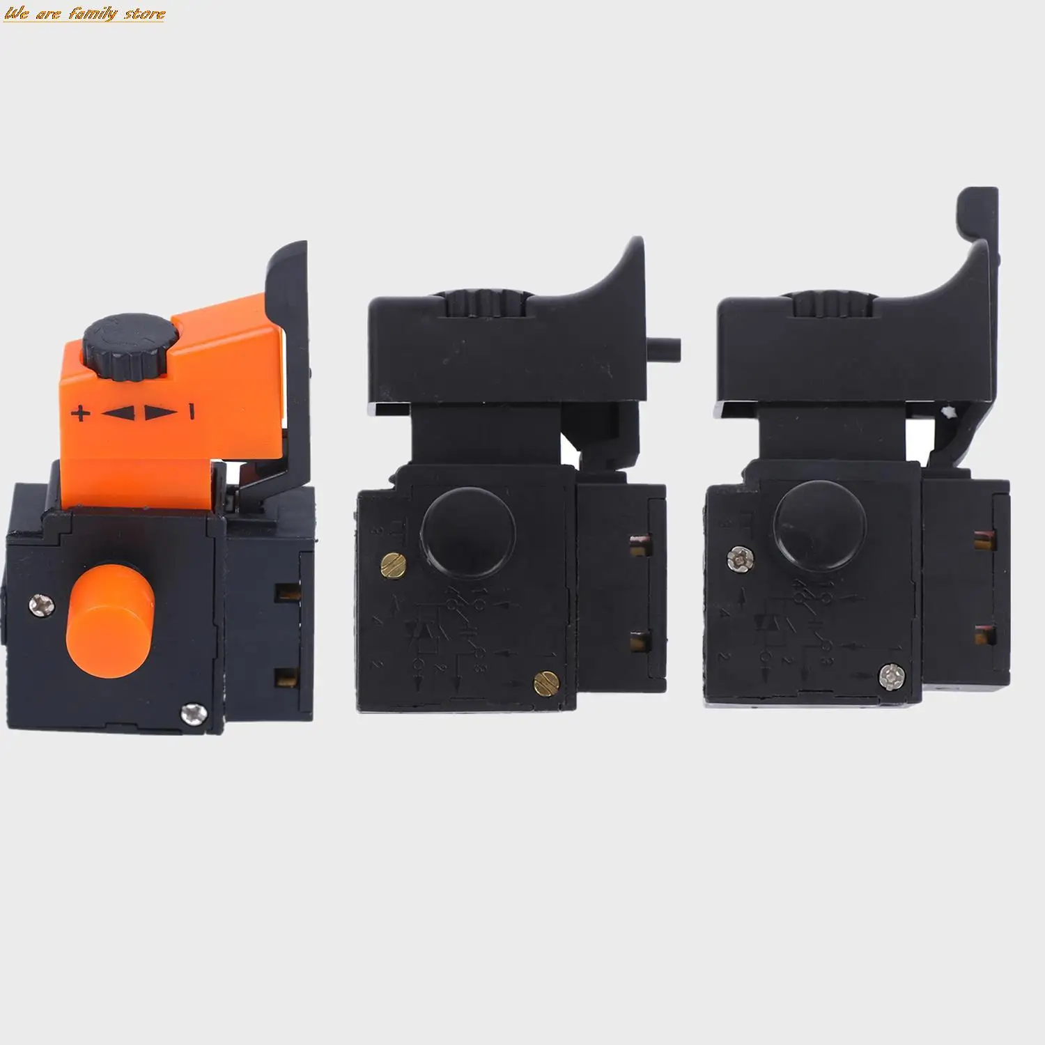 FA2-6/1BEK / 250V/4A FA2-4/1BEK Lock On Power Tool Electric Drill Speed Control Trigger Button Switch