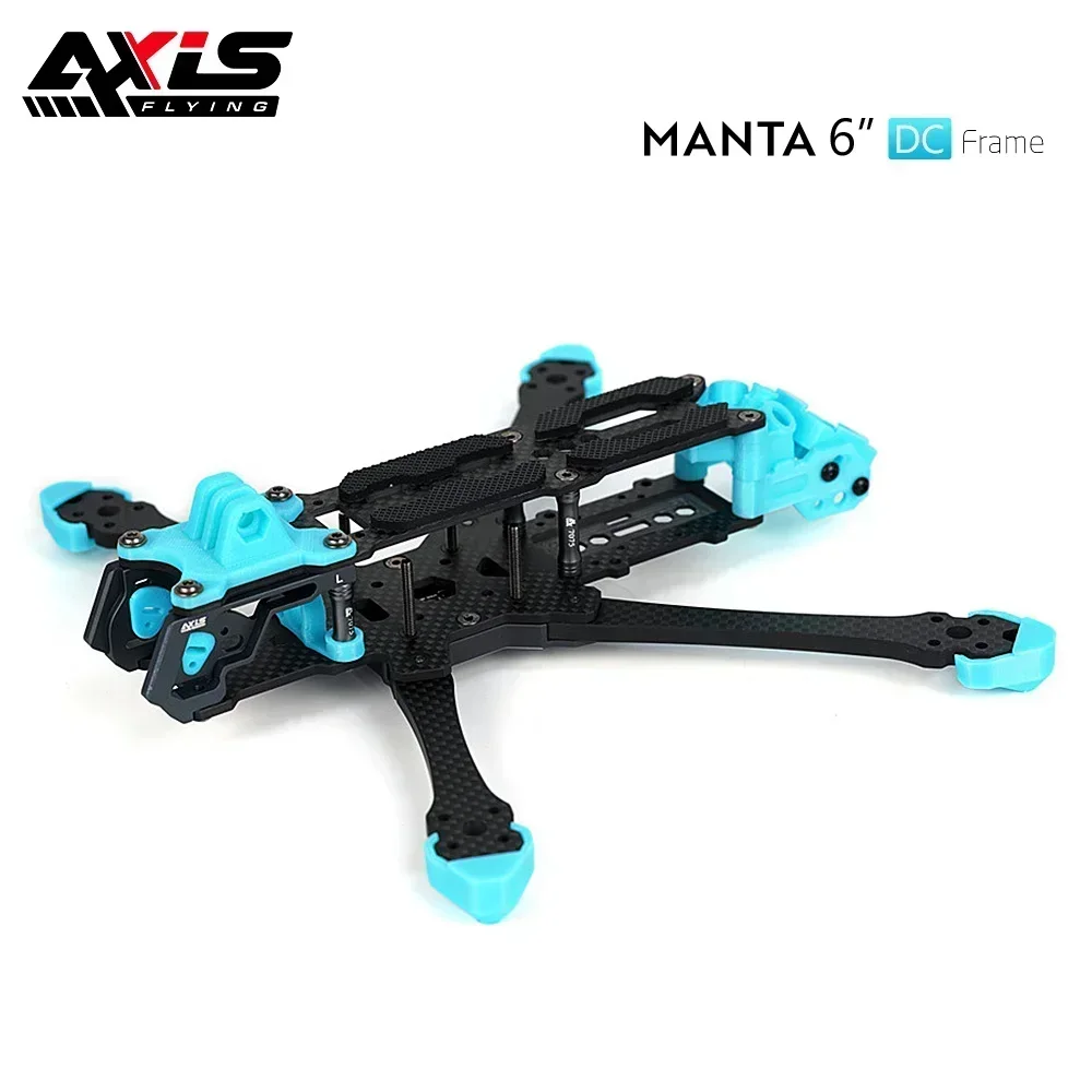 AxisFlying MANTA 6inch 265mm T700 Carbon Fiber Freestyle DeadCat-DC Frame Kit for DJI O3 RC FPV Freestyle Drone