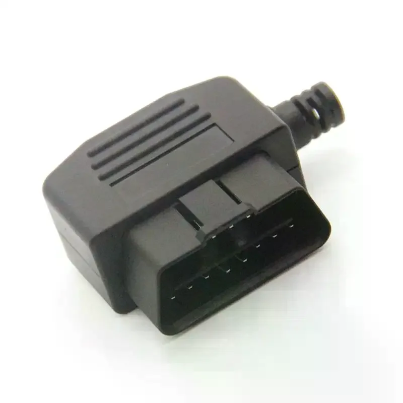 L Type 16 Pin Male Auto Car Connector Cable Wire Sockets Connector Plug With Shell And Screw