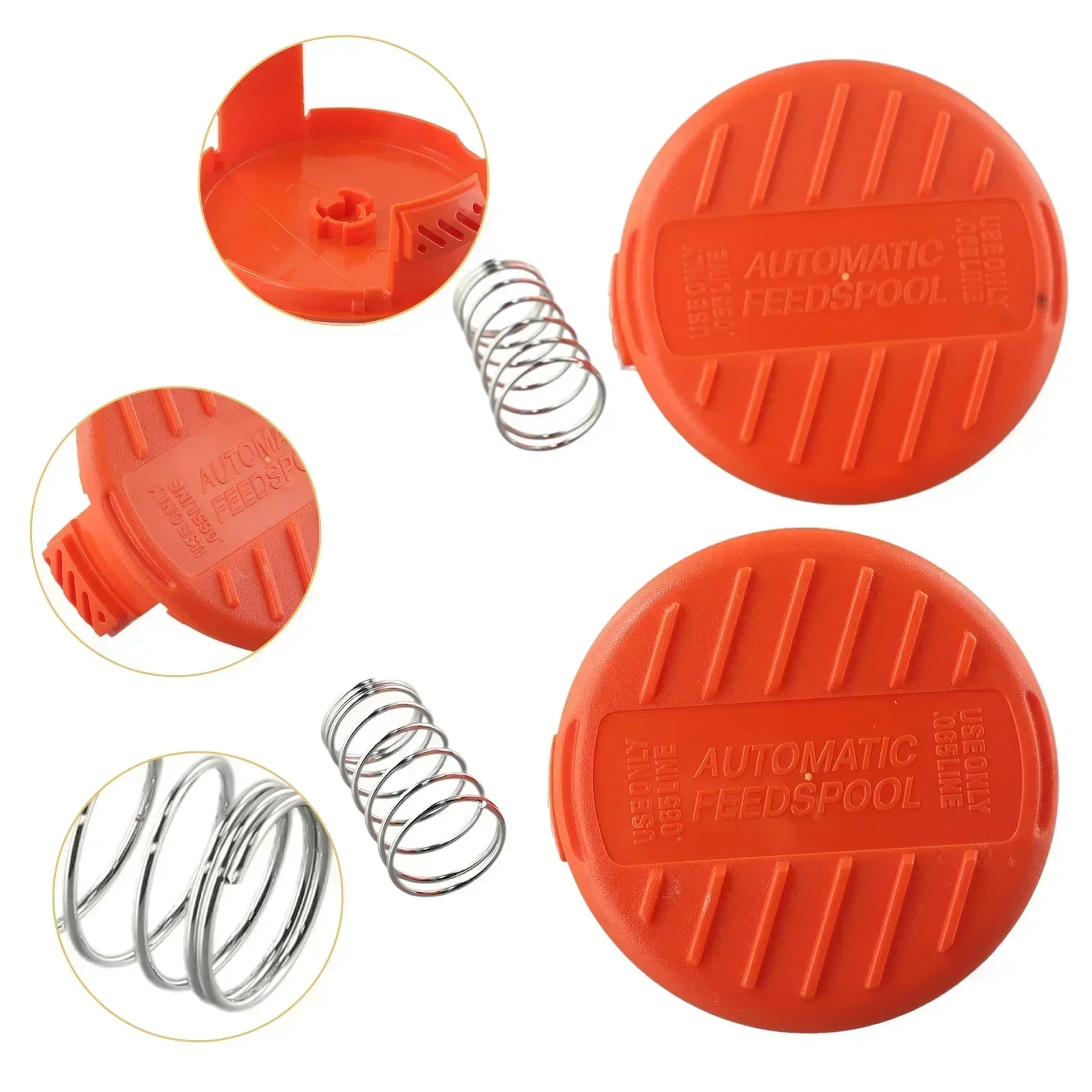 Imagem -06 - Strimmer Trimmer Carretel Capa para Black & Decker Gh400 Glc120 St5530 tipo Roçadora Accessries Ferramentas Elétricas de Jardim 2pc