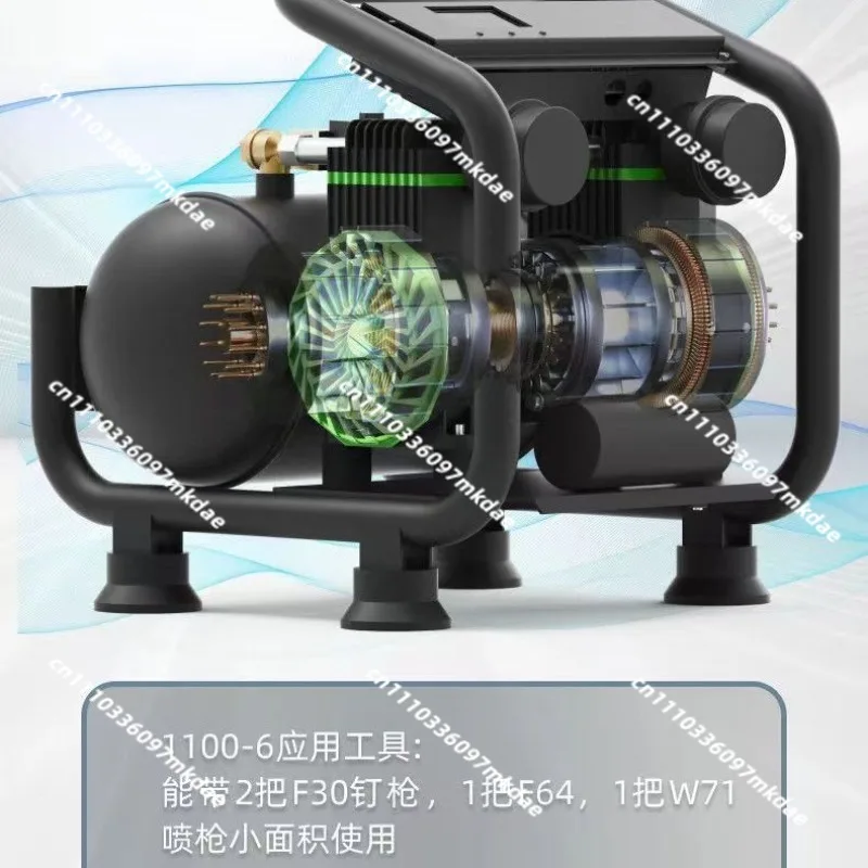 Small air compressors, oil-free silent outlet air compressors, paint blowing dust for household use