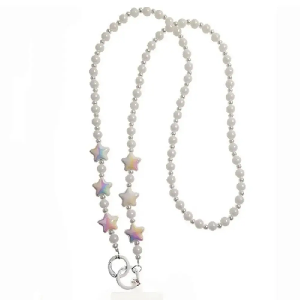 حساسة نجوم/زهرة/Bowknot مطرز حزام الهاتف شنقا الديكور مكافحة خسر المحفظة سلسلة العالمي حقيبة كروسبودي سلسلة