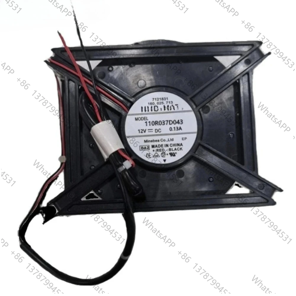 New For Refrigerator 110R037D043 Cooling Fan DC12V Fridge Radiator Freezer Spare Parts