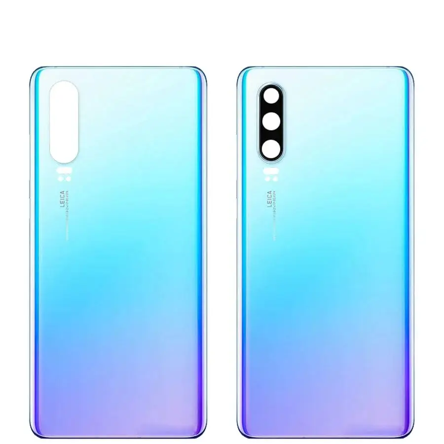 Glas Für Huawei P30 Pro Batterie Abdeckung Hinten Tür Gehäuse Zurück Fall Ersatz Für Huawei P30 Batterie Abdeckung Mit Kamera Objektiv