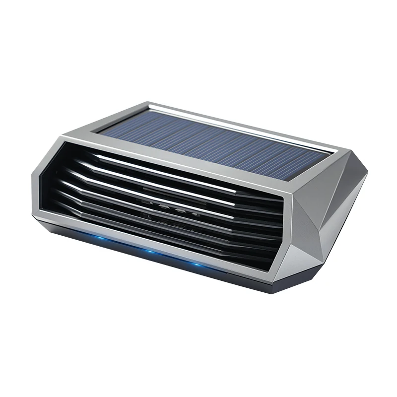 1 szt., oczyszczacz solarny, automatyczna obsługa, oczyszczacz powietrza z czujnikiem wibracji, może znacznie poprawić jakość powietrza wewnątrz samochodu i — zdjęcie 2