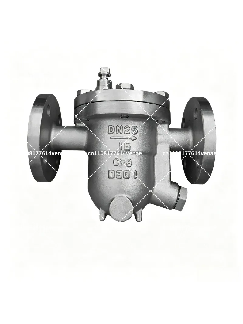 304 Stainless Steel Steam Flange Drain Valve CS41W/H-16P/C Floating Ball DN50 DN100