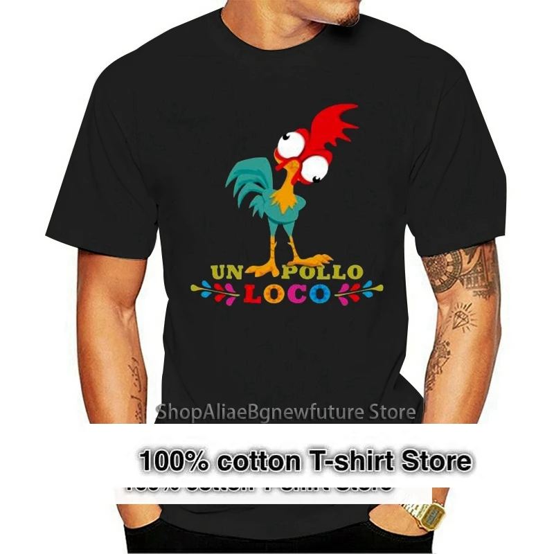 100% Cotton O-neck Custom Printed Tshirt Men T shirt Un Pollo Loco - Heihei Women T-Shirt