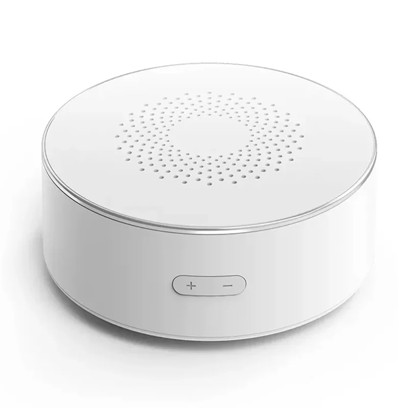 

Y42A-Tuya Smart Zigbee Siren Беспроводная звуковая и видимая сигнализация 100 дБ с защитой от несанкционированного доступа, питание переменного тока, регулировка громкости работы