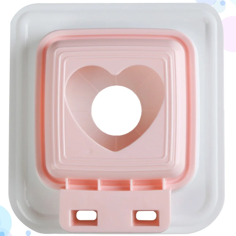 แซนวิชแม่พิมพ์เบเกอรี่เครื่องมือ DIY เค้ก Toast Maker สีขาวแบบพกพารูปการ์ตูนเด็ก Appetite ขนมปังมีดอุปกรณ์