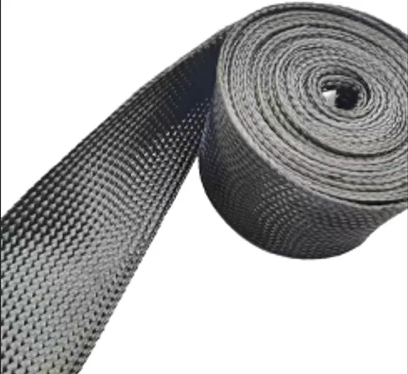Prosthetic Leg Product Carbon Fiber Stockinette Fiber Carbon Braided Sleeve 9 mm for Lower Limb