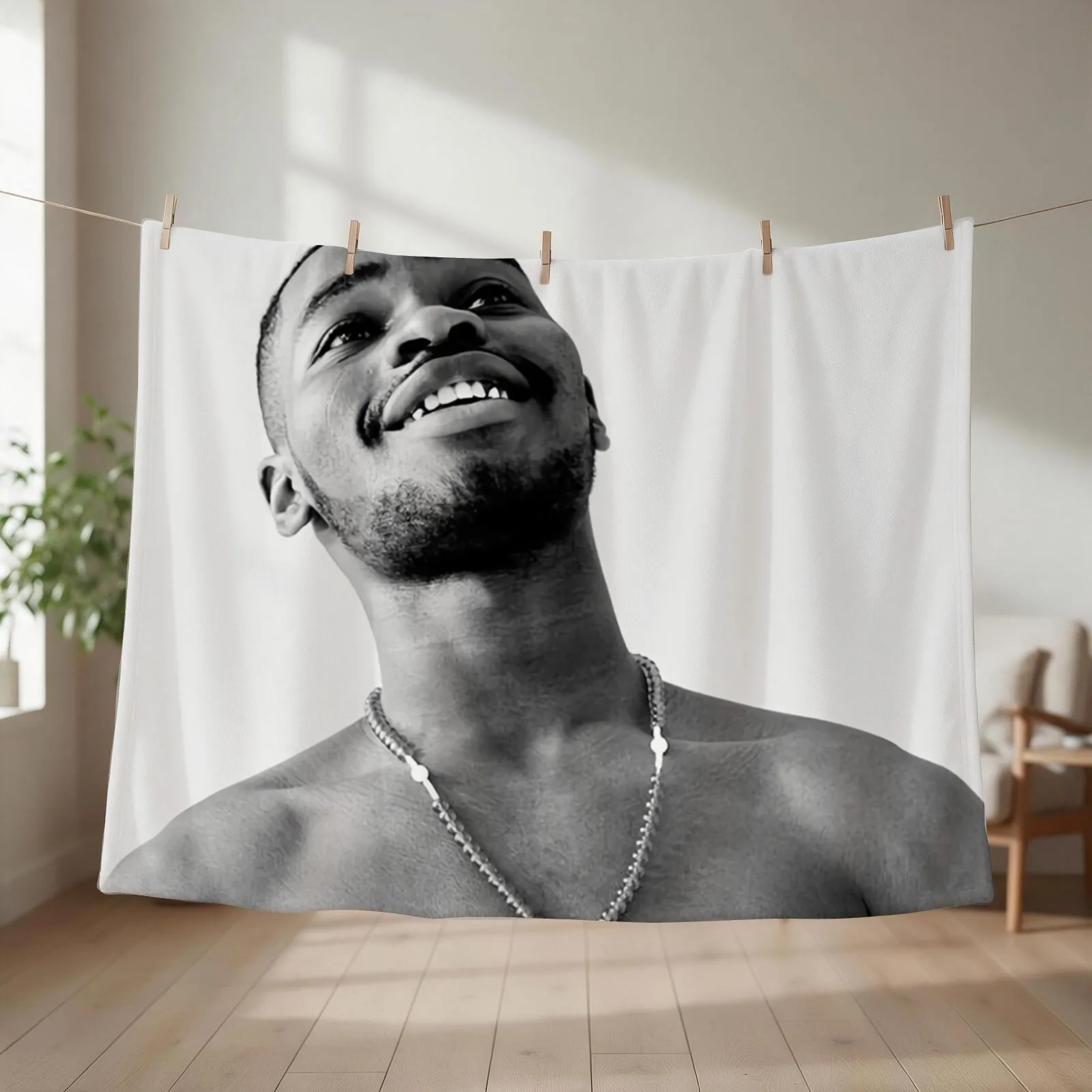 The rapper lyrics Throw Blanket