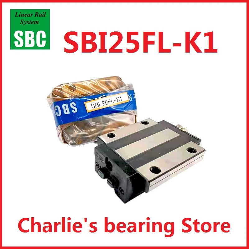 

1pc 100% brand new original genuine Korea SBC linear guide slider SBI25FL-C-K1 bearing carriage