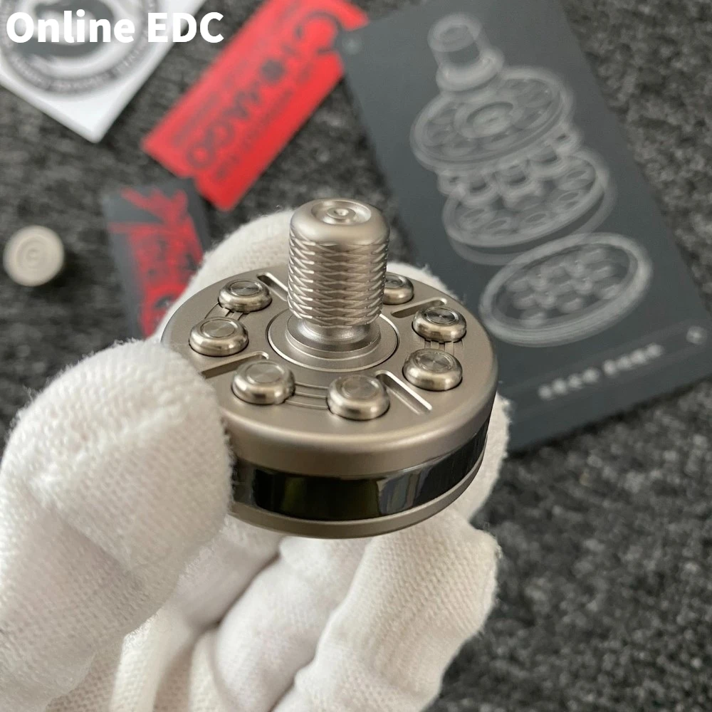 

Предварительно обращенный ручной витой гироскоп YOLO & CHIMAGO EDC, титановый циркониевый спиннер