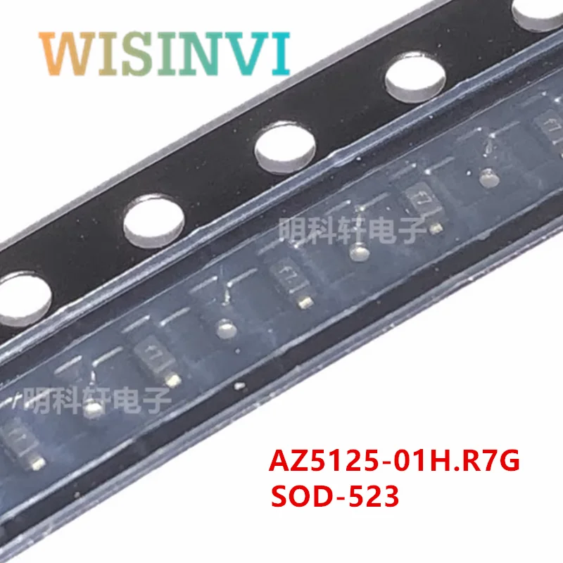 50PCS AZ5125-02S.R7G 502**  AZ5125-02S SOT-23-3L ＆ AZ5125-01H.R7G f* AZ5125-01H SOD-523 ESD/Transient Protection