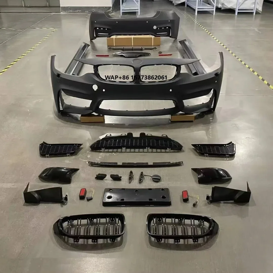 

F32 F33 F36 Upgraded to M4 Body Kit Bumper Grille hood fender for 4 Series 2011-2017