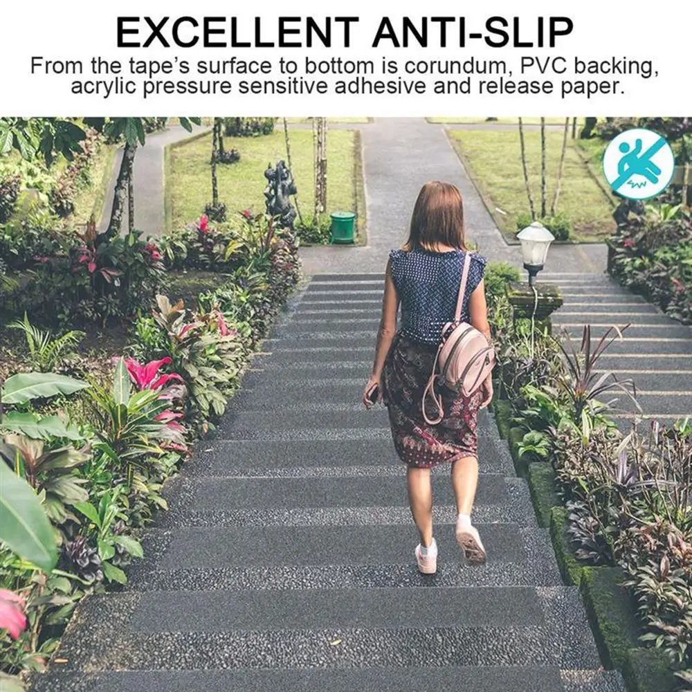 Non Slip Indoor Stickers Traction Grip Tape Flooring Strips Strong Adhesives Anti-slip Tape