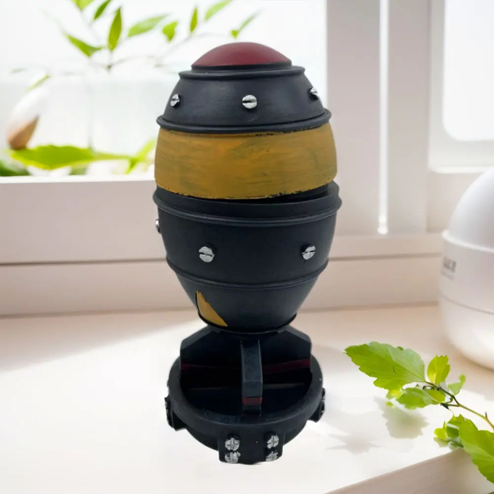 Décorations de bureau de bombe nucléaire en résine, sculpture de fusée ouvrable 3D, modèle de fusée pour la maison, la chambre, le bureau, la décoration britannique