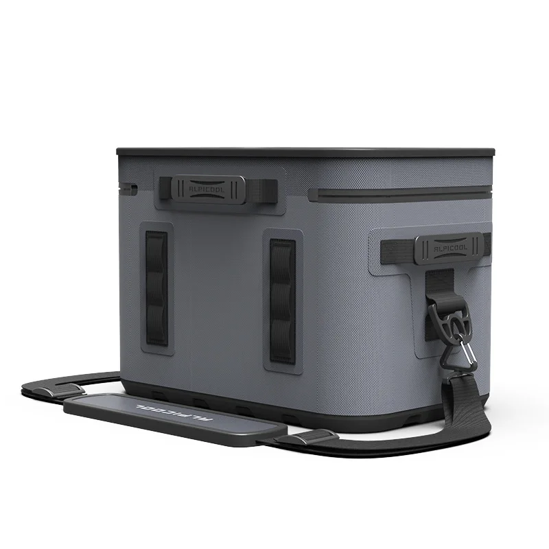 

Insulated Cooler Bag, Thick Waterproof Crossbody Ice Pack for Truck Outdoor Use, Portable Freezer Bag