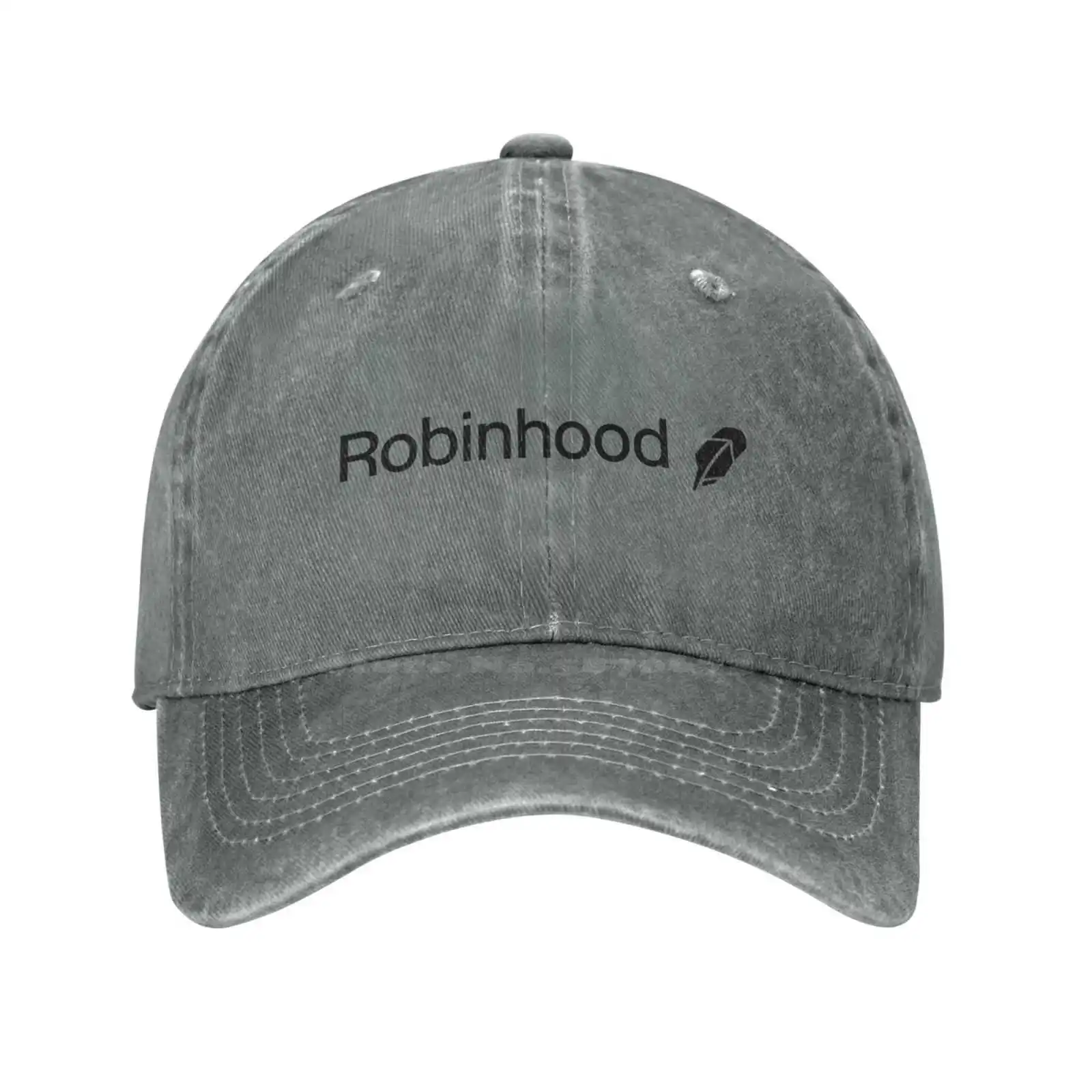 Robinhood-Casquette en denim avec logo, chapeau de baseball, qualité