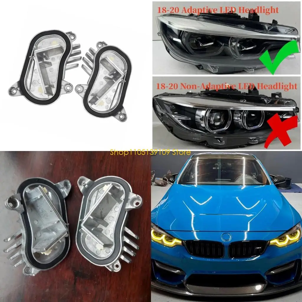 P5ED High Intensity LED Headlight Upgrades 63117493229 63117493230 Golden Eye Designs Automotive LED Lighting Module for F80