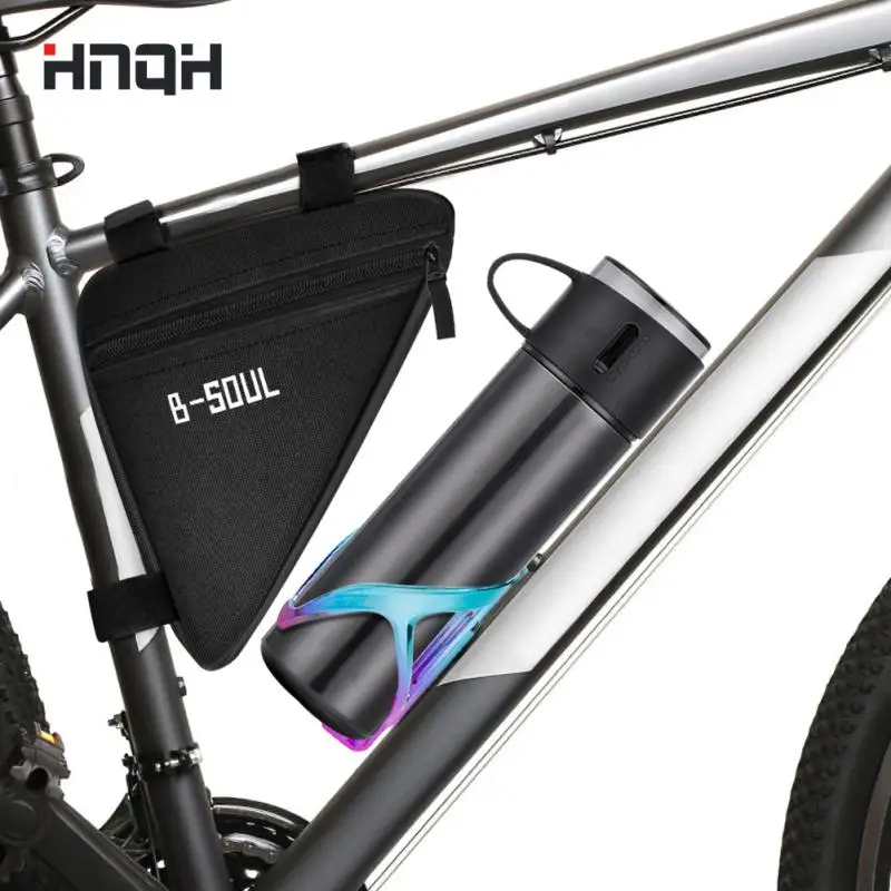 1~5PCS B-Soul MTB Frame Bag Front Tube Frame Handlebar Waterproof Cycling Bags Triangle Pouch Holder Mountain Bike Tool Pouch