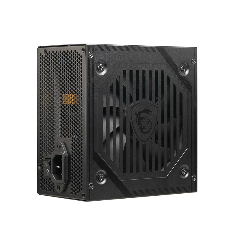 ‌ MSI MAG A650BNL 650W 80PLUS PSU برونزي |   نشط PFC، تصميم DC-DC، مروحة منخفضة الضوضاء