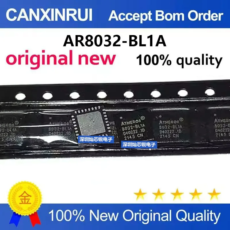(5-100pieces)Brand new original AR8032-BL1A 8032-BL1A QFN package Ethernet transceiver chip