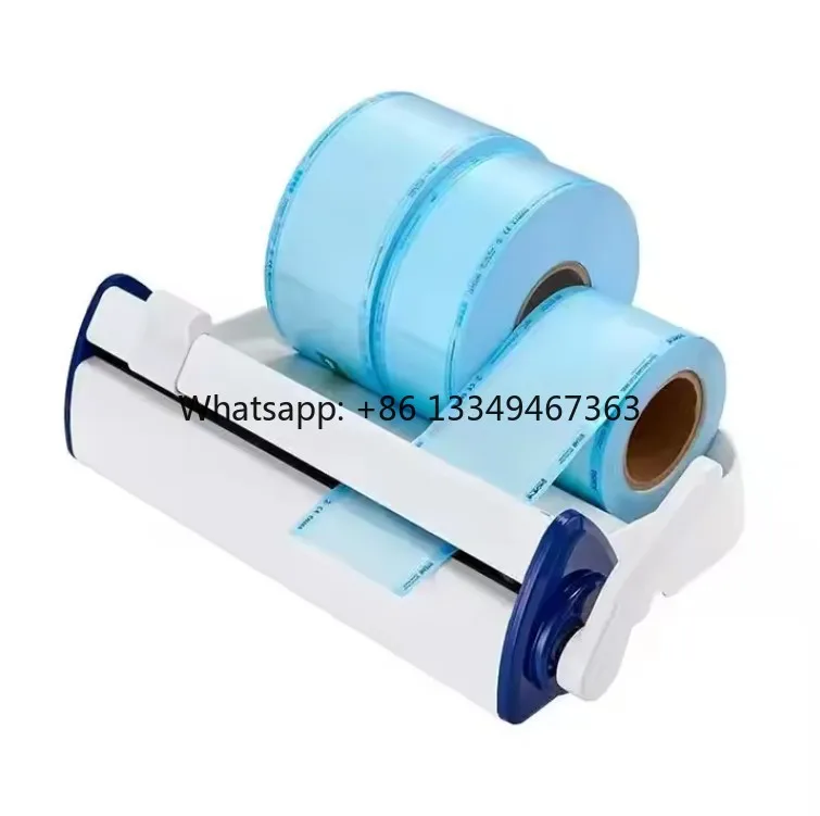 

Hot Selling Dental Sealing Machine for Sterilization Pouch and Roll Oral Automatic Thermosealer Sealer With Cutter Plastic