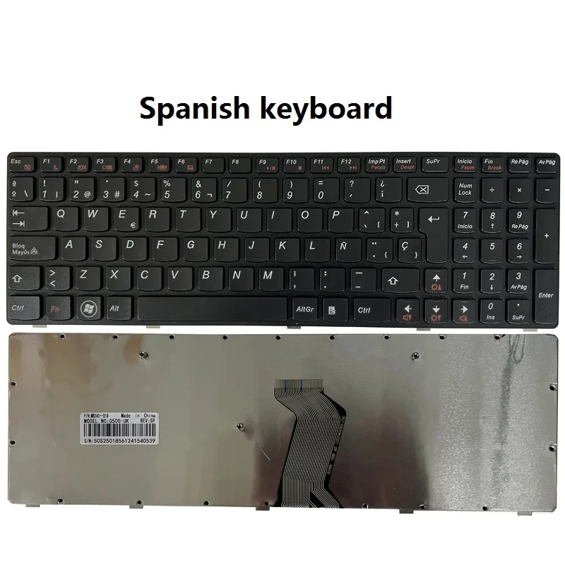 Russian/US/UK/Spanish laptop keyboard FOR Lenovo G500 G510 G505 G700 G710 G500A G700A G710A G505A G500AM G700AT MP-12P83US-6861