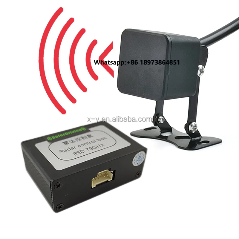 Lane Change 77 GHz Blind Spot Sensor Assist Systems Car Blind Spot Sensor