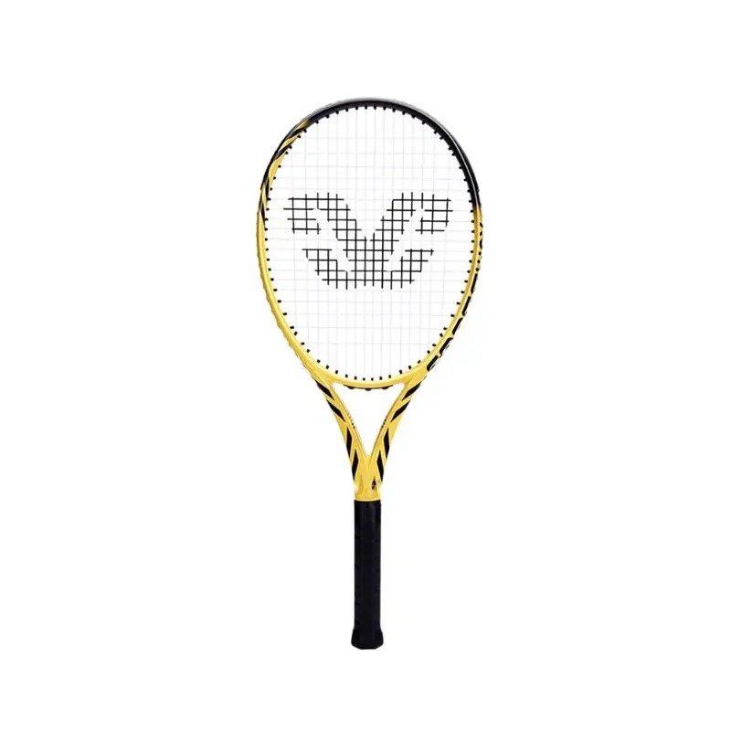 Tennis racket 1pcs Carbon fiber 27 inch  equipped high quality children and adults universal tennis training fitness racket