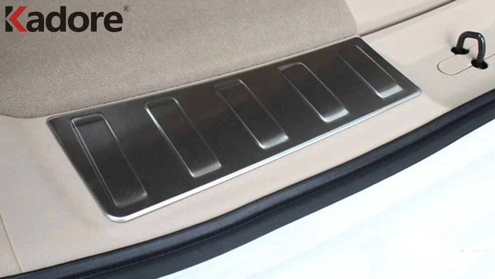 

Rear Trunk Bumper Cover Trim For Nissan X-Trail Rogue T32 2014-2018 2019 Steel Car Tailgate Door Sill Plate Guard Accessories