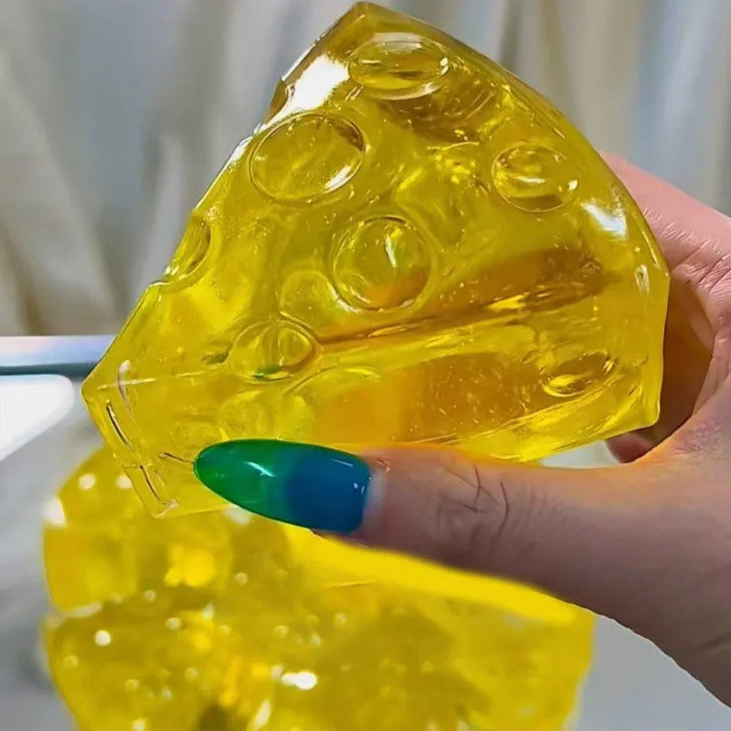 

Taba Squshy Creative New Quirky Honey Cheese Fidget Squeeze Toy For Restless And Anxious Feelings, Children's Festival Gift.