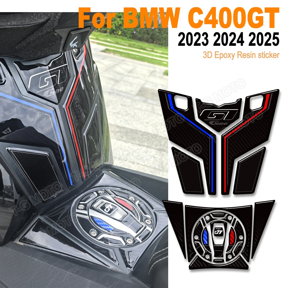 

For BMW C400GT C 400 GT C400 Motorcycle Fuel Tank Cap Body Fairing Fender Wind Deflector Handshield Stickers Decals 2023 - 2025