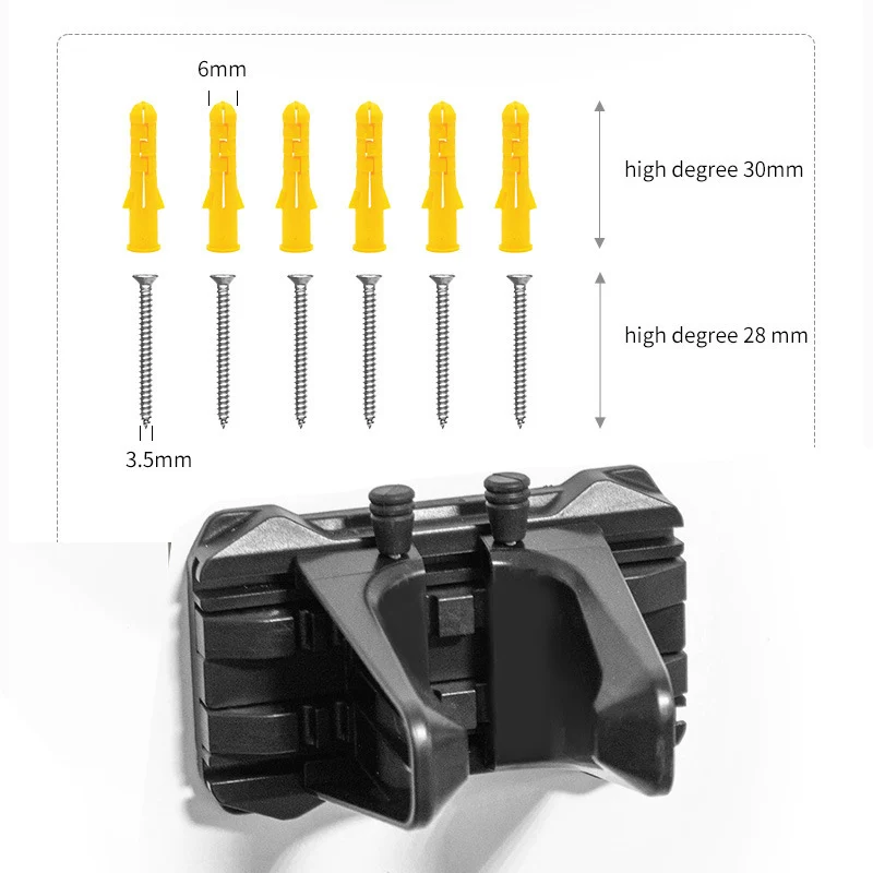 Hak do montażu na ścianie roweru Regulowany stojak do parkowania rowerów Szosa do rowerów górskich Klamra do parkowania Przenośny uchwyt ścienny Wspornik pionowy